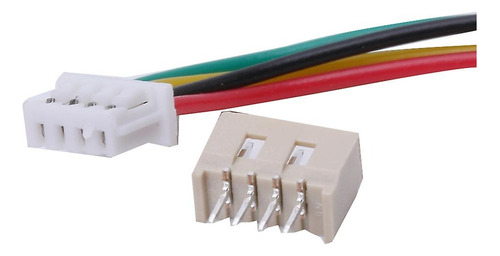 Conector Micro Jst 1.25mm 4 Pines Macho Y Hembra 2 Unidades