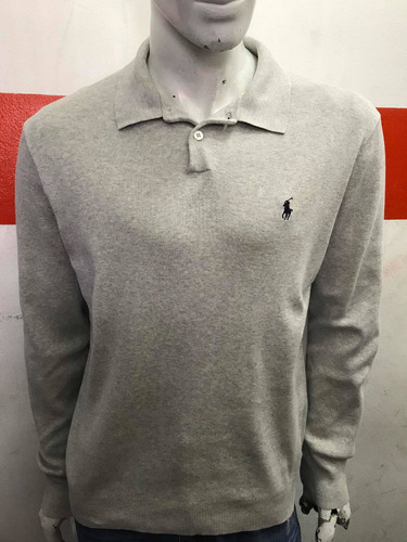 Buzo Tipo Chomba Polo Ralph Lauren Pima Cotton Talle M (Usado)