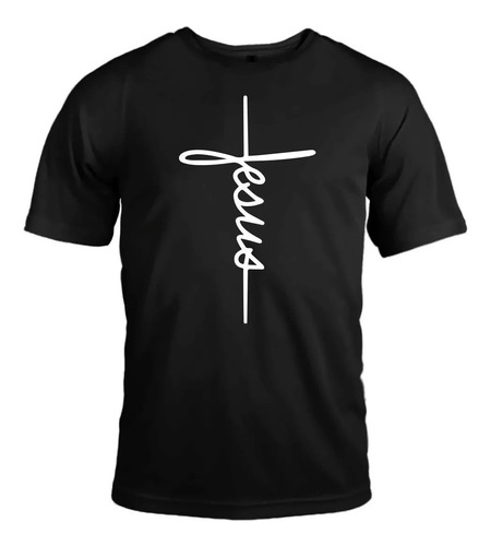 Playera Casual Jesus Cristo Semana Santa Fé Cristiano Comoda