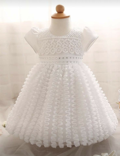 Lindo Vestido De Festa Ou Batizado Importado Pronta Entrega