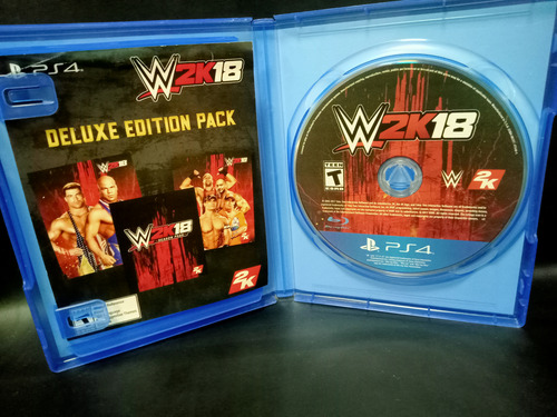 Wwe 2k 18 Portada Deluxe Edition Playstation 4 (Reacondicionado)