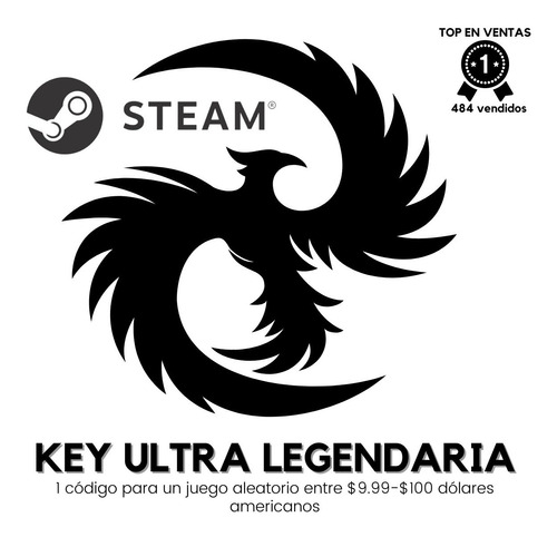 Random Legendary Steam Key Global 1 Key ($9.99-$100)