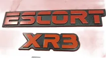 Comprar Insignias Ford Escort Xr3 1.8 Roja  Modelo 88-92 