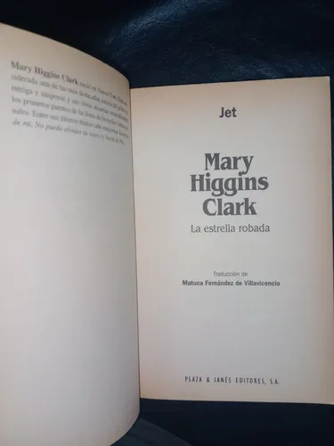 Libro La Estrella Robada Mary Higgins Clark