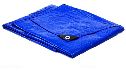 Lona Carreteiro Plástica Azul 3x3m 150 Micras Beltools