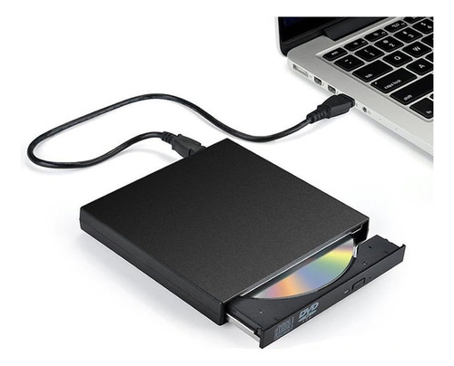 Externo Usb Cd Dvd Drive Y Escritor Quemador Portátil