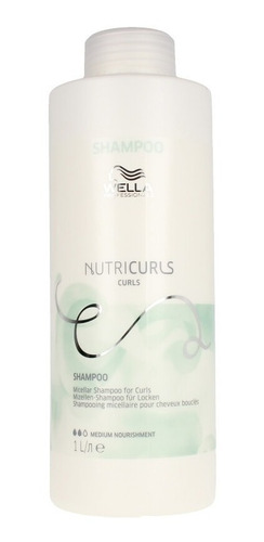 Shampoo Wella Nutricurls Litro Rizos