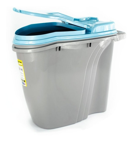 Imagem 4 de 6 de Porta Ração Dispenser Home Plast Pet 25l Com Concha Medidora