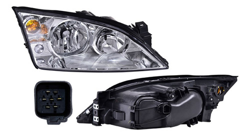 Faro P- Mondeo Electrico P/foco Halogeno S/foco Der 2006