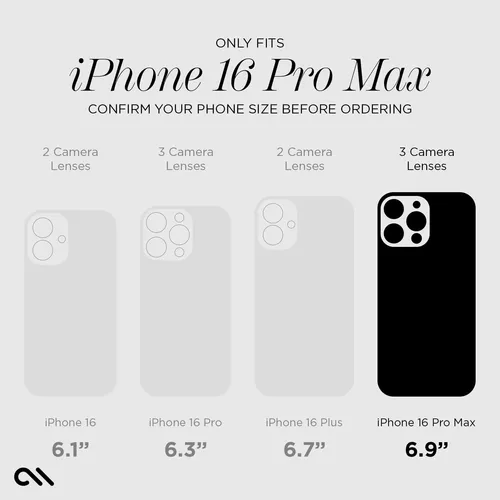 Funda Para Teléfono Case-mate iPhone 16 Pro Max Karat Granit