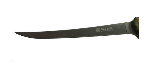 Imagen 6 de 7 de Cuchillo De Filetear Cold Steel Camuflado C/funda El Jabali