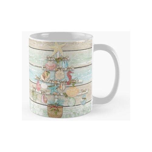 Taza Costera De Navidad Un Calidad Premium