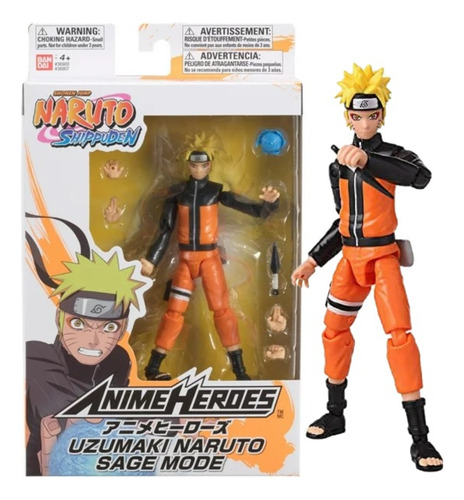 Figura Naruto Shippuden Uzumaki Naruto Sage Mode 