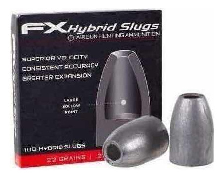 Fx Hybrid Slugs Cal 5.5 (.22) Las Mejores! Bb Gotcha Diábolo