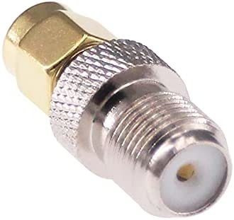 Conector Rfaha 5 Pzs Rp-sma Macho A F Hembra -dorado
