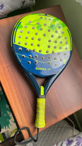 Paleta Padel Kuikma 500 Fibra De Vidrio Color Amarillo