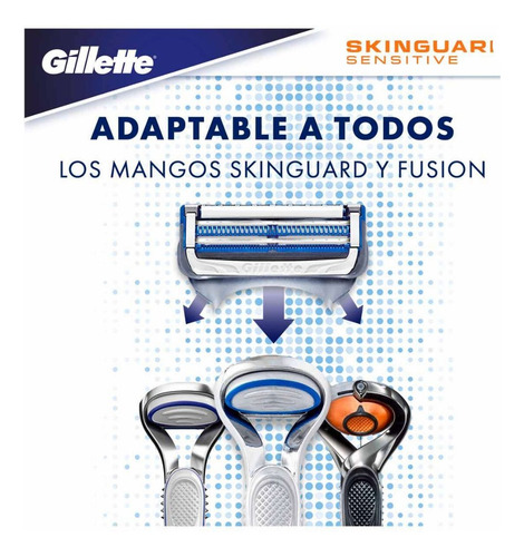 Gillete Skinguard Sensitive Rastrillo Máquina Para Afeitar