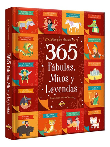 Libro 365 Fábulas, Mitos Y Leyendas