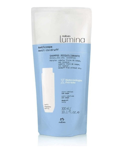 Natura Lumina Anticaspa Shampoo Reequilibrante 