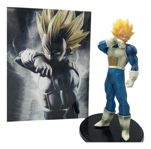 Figura De Dragon Ball Z Pvc Coleccionable Vegeta Saiyajin