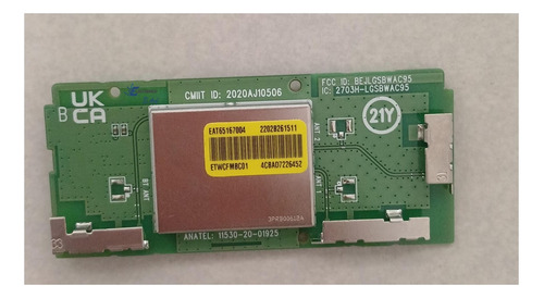 Modulo Wifi Eat65167004 LG Oled55c1psa