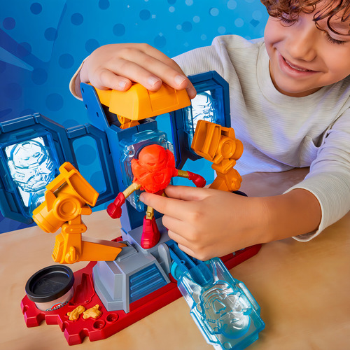 Set De Masas De Playdoh De Iron Man Laboratorio De Armaduras