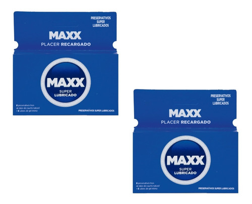 Imagen 1 de 10 de Preservativos Maxx Super Lubricado X12 Unid Extra Placentero