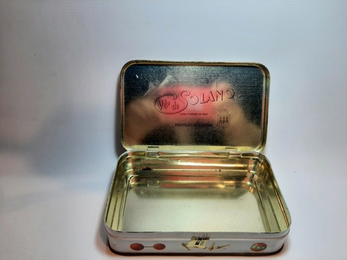 Imagen 4 de 4 de Antigua Lata Caramelos Nata-moka Vida De Solano Ro 1671
