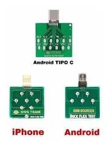 Comprar Kit 3 Dock Test Placa iPhone E Android Conector Usb Tipo C