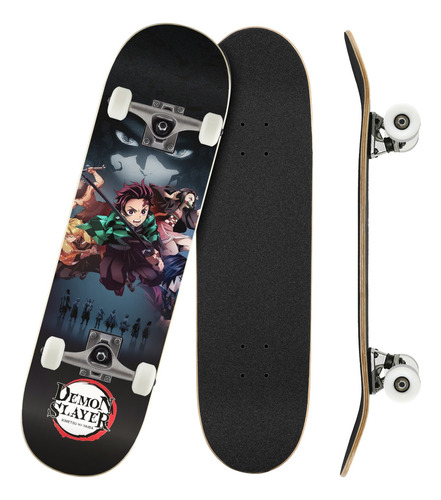 Patineta Completa Semiprofesional Cartoon Demon Slayer