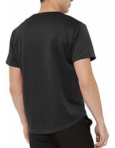 Imagen 5 de 6 de Toptie Hombres Baseball Jersey Button De La Línea De Abajo C