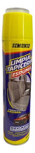 Limpia Tapiceria Espuma Simoniz 600 Ml