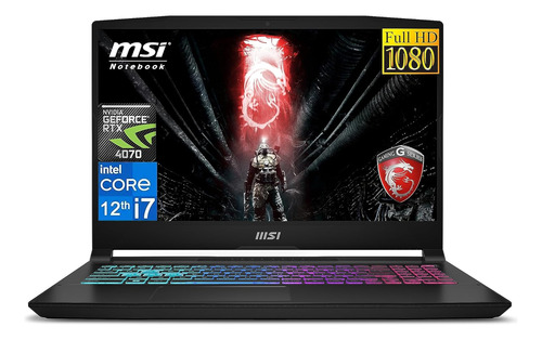 Laptop Gaming Nueva Msi 2023 Rtx4070 I7 12g