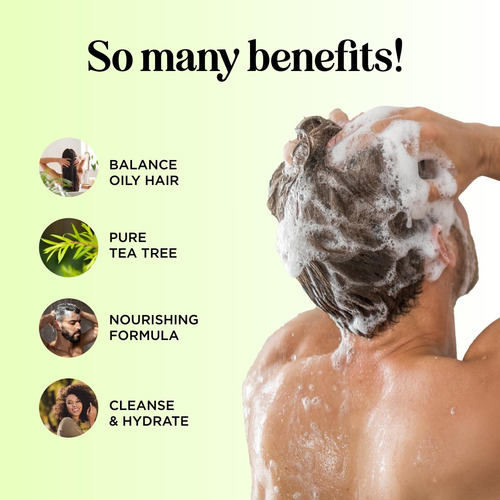Conjunto De Shampoo E Condicionador Maple Holistics Tea Tree