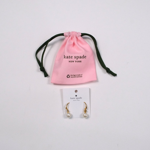 Aros Aretes Kate Spade Pearls Of Wisdom Dorados