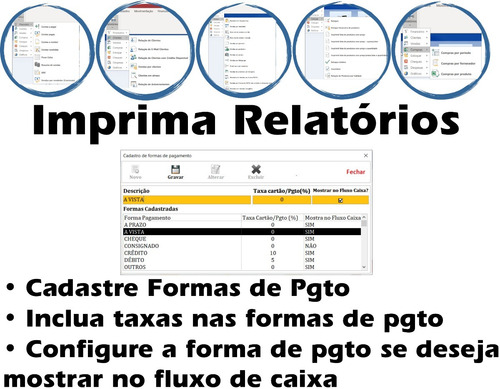 Imagem 8 de 10 de Sistema Vendas, Controle De Estoque, Caixa, Pdv, Clientes, Vendas A Prazo E Carnê, Smb Store, Completo, Promoção!