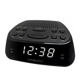 Radio Reloj Noblex Rj960p Am/fm Con Memoria De 20 Estaciones