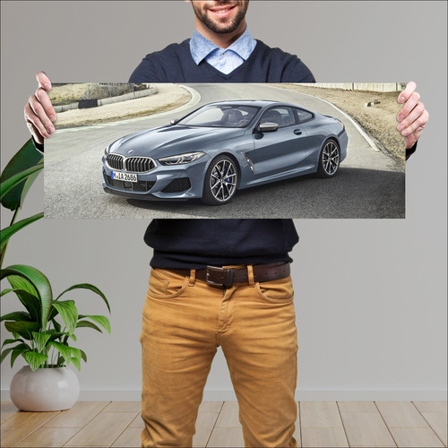 Cuadro 30x80cm Auto 2018 Bmw M850i Coupe 78427 664