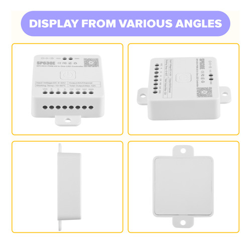 Controlador Led Bluetooth Sp630e Compatible Con Pwm Cct Rg M
