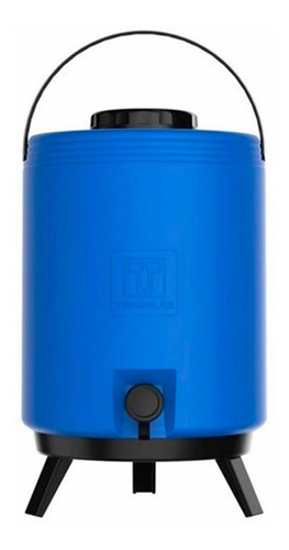 Imagem 2 de 5 de Garrafão Botijão Térmico 12 L Maxitermo Termolar Azul