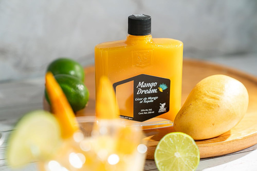 Licor De Tequila Fuego Azteca Mango 200m