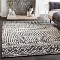 Comprar Alfombra Marroqui Bohemia Area 6 pie 7 pulgada X 9 pie Negro