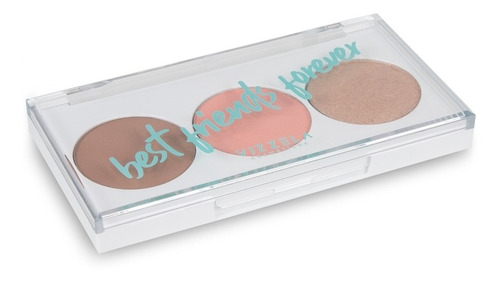 Imagem 2 de 4 de Paleta Bff 03 Vizzela - Contorno, Iluminador E Blush