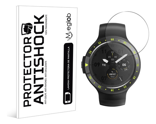 Protector De Pantalla Antishock Para Ticwatch Sport