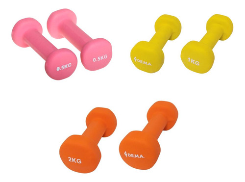 Pesas Mancuernas Mano Gimnasio Rehabilitacion Gym Kit