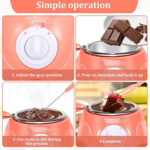 Olla Para Fundir Chocolate Derretidor Eléctrico De Chocolate