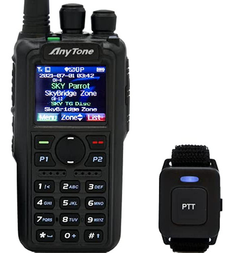 Anytone At-d878uvii Plus - Banda Dual Analógica/dmr - Blueto