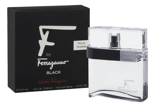 Perfume Ferragamo Black Para Hombre De Salvatore Edt 100ml