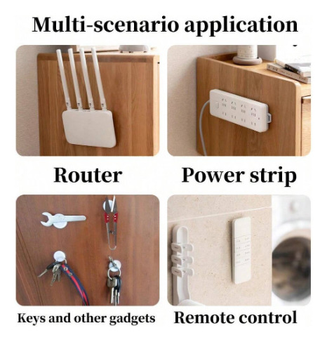 Ganchos Soportes Magneticos (set 2 Piezas)