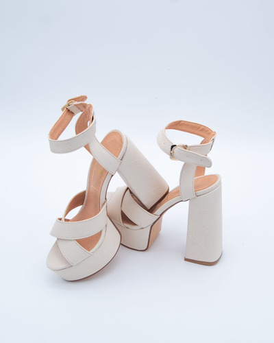 Sandalia De Tacón Con Plataforma 14 Cm Para Mujer